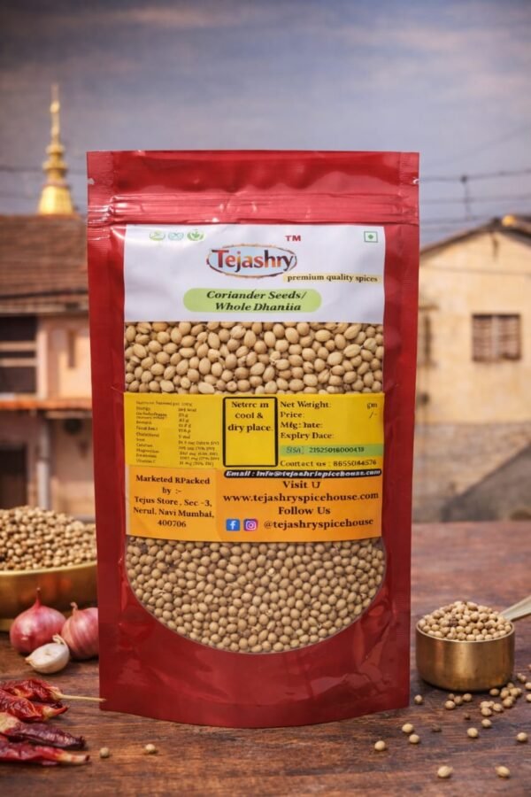 Aakha Dhaniya (Whole Coriander Seeds)